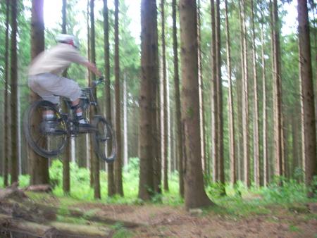moi sur le bas de la triple